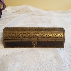 Ornate wood box